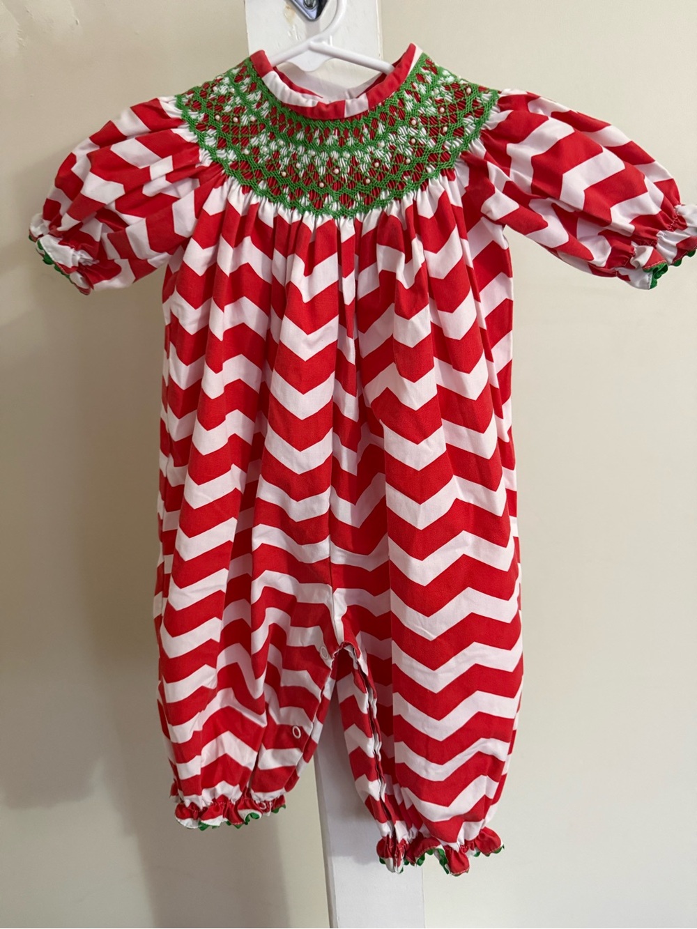 Stelly Belly Smocked Bubble Romper